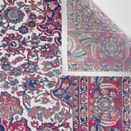Esfahan Central Persian Rug Print Wall Tapestry Gallery Image 3