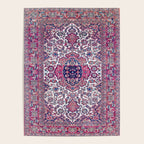 Esfahan Central Persian Rug Print Poster Gallery Image 4