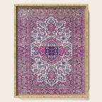 Esfahan Central Persian Rug Print Serving Tray Gallery Image 1