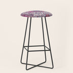 Esfahan Central Persian Rug Print Stool Gallery Image 1