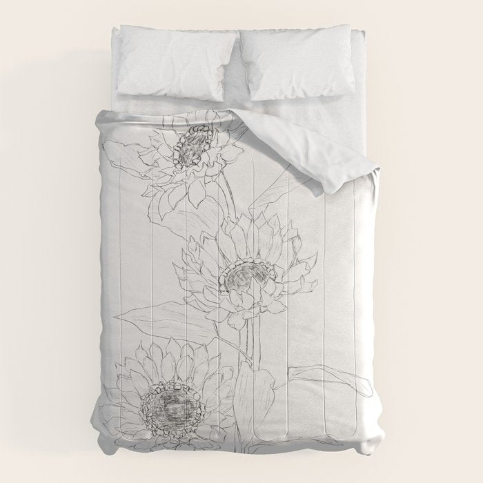 Sunflower Line Sami Comforter Gallery Image 6