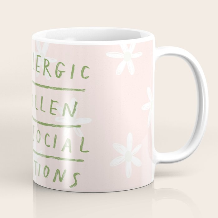 Allergic To Pollen Coffee Mug Gallery Image 1