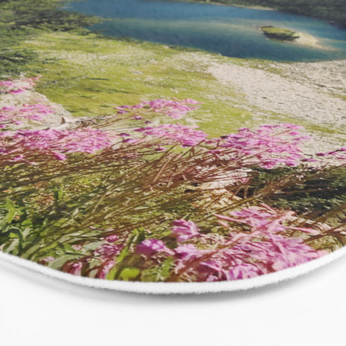 Cascade Summer Wildflowers Bath Mat Gallery Image 3