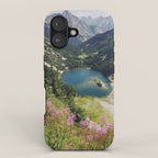 Cascade Summer Wildflowers iPhone Case Gallery Image 1