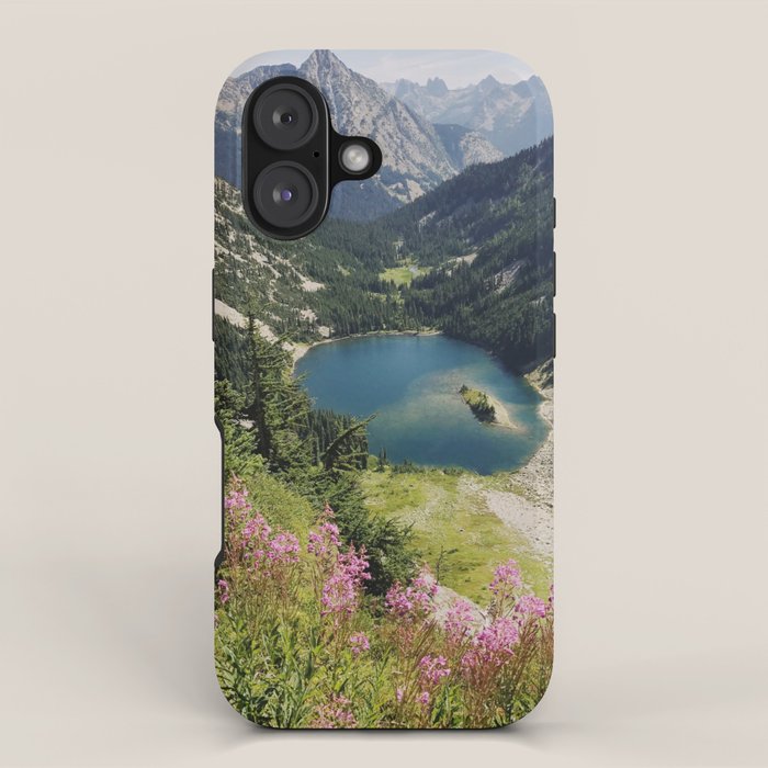 Cascade Summer Wildflowers iPhone Case Gallery Image 1