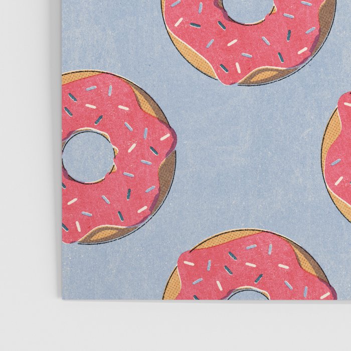 FAST FOOD / Donut - pattern Poster Gallery Image 3
