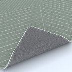 Lines (Linen Green) Rug Gallery Image 4