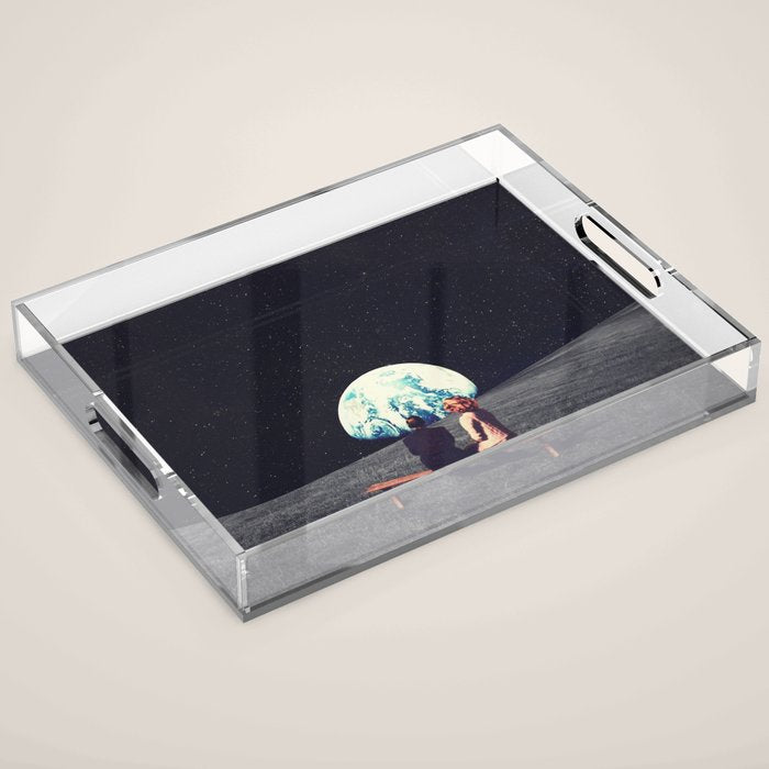 We Used to Live There - Horizontal version Acrylic Tray Gallery Image 1