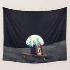 We Used to Live There - Horizontal version Wall Tapestry Gallery Image 4