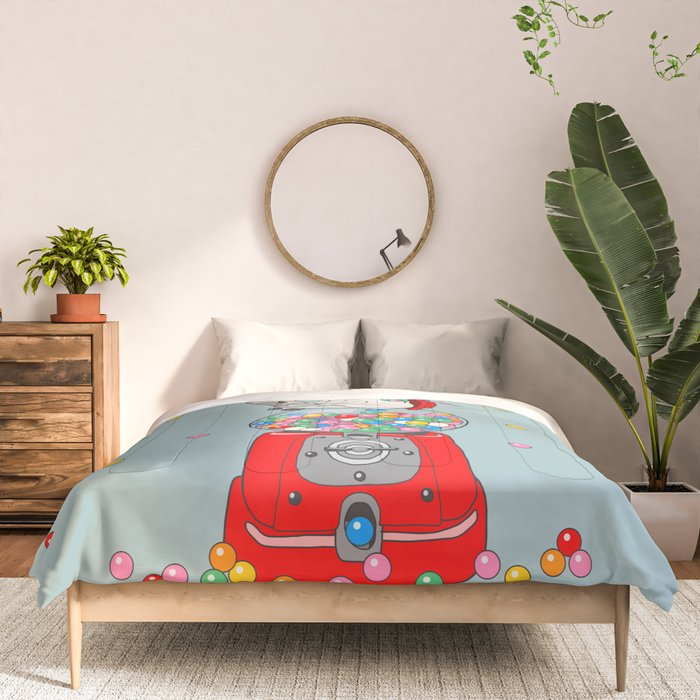 Unicorn Gumball Poop Comforter Gallery Image 3