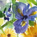 daffodil, iris and sunflower Coffee Mug Gallery Image 2