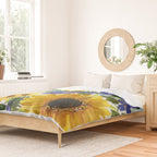 daffodil, iris and sunflower Duvet Cover Gallery Image 2