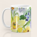 daffodil, iris and sunflower Coffee Mug Gallery Image 3