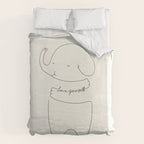Love Yourself Ele Duvet Cover Gallery Image 6