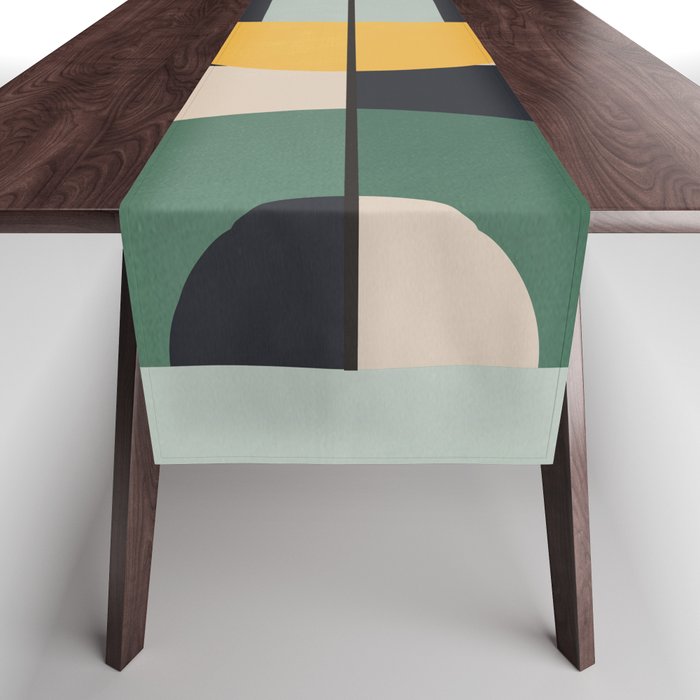 Geometric Abstraction 73 Table Runner Gallery Image 1