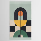 Geometric Abstraction 73 Tablecloth Gallery Image 2