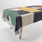Geometric Abstraction 73 Tablecloth Gallery Image 1