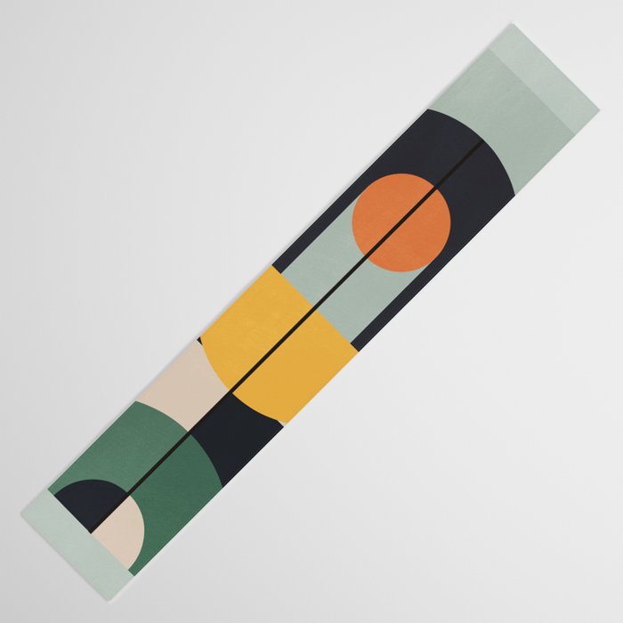 Geometric Abstraction 73 Table Runner Gallery Image 3