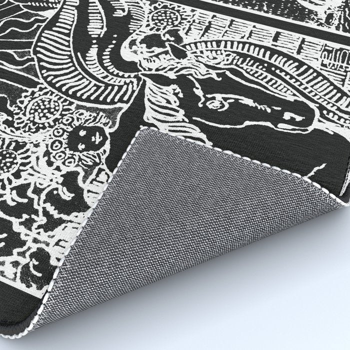 The Sun and Moon Tarot Cards | Obsidian & Pearl Rug Gallery Image 4