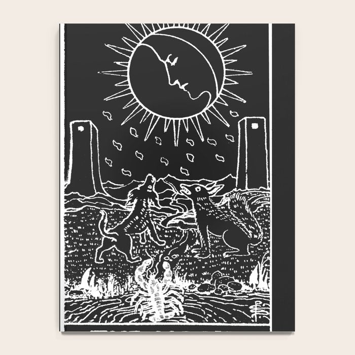The Sun and Moon Tarot Cards | Obsidian & Pearl Notebook Gallery Image 4