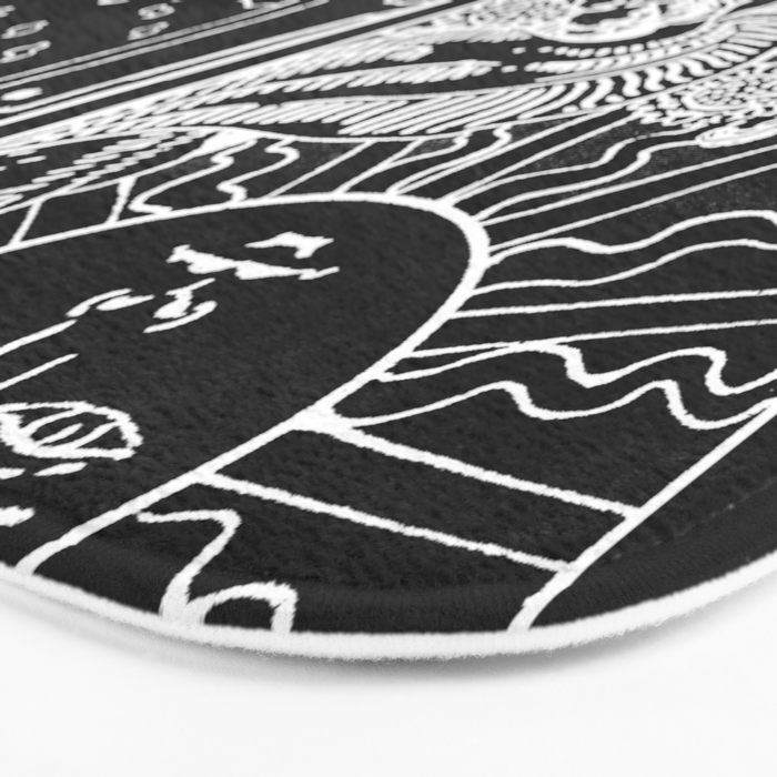 The Sun and Moon Tarot Cards | Obsidian & Pearl Bath Mat Gallery Image 3