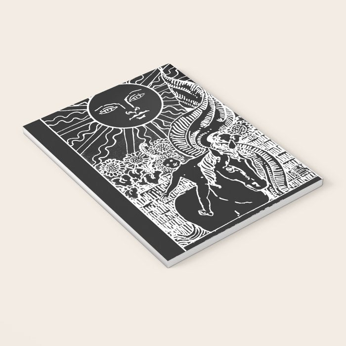 The Sun and Moon Tarot Cards | Obsidian & Pearl Notebook Gallery Image 3
