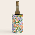 Botanical Garden - Peach, Lilac and Olive Green Wine Chiller Gallery Image 2