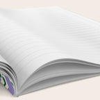 Botanical Garden - Peach, Lilac and Olive Green Notebook Gallery Image 2