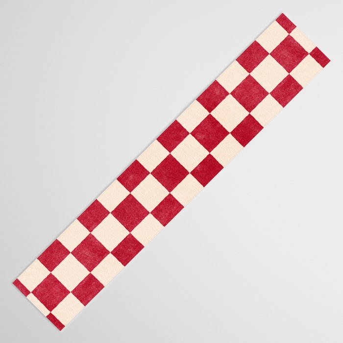 CHECKER - 001 - Tomato Table Runner Gallery Image 3