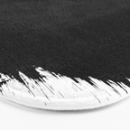 Monochrome Ink 03 Bath Mat Gallery Image 3