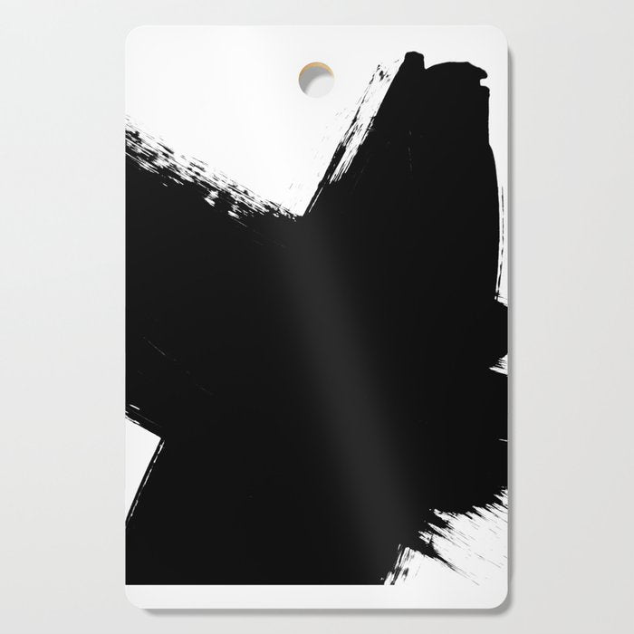 Monochrome Ink 03 Cutting Board Gallery Image 1