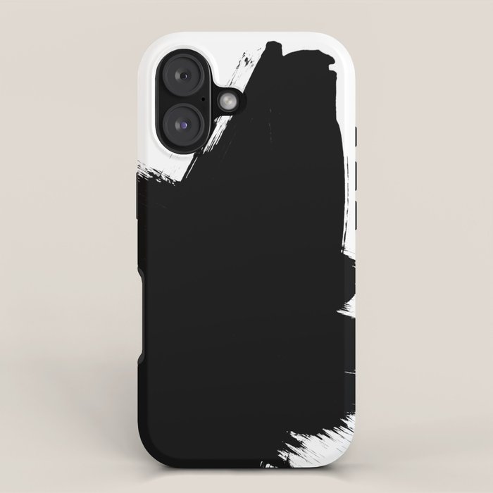 Monochrome Ink 03 iPhone Case Gallery Image 1