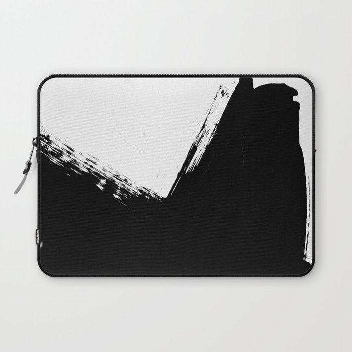 Monochrome Ink 03 Laptop Sleeve Gallery Image 1