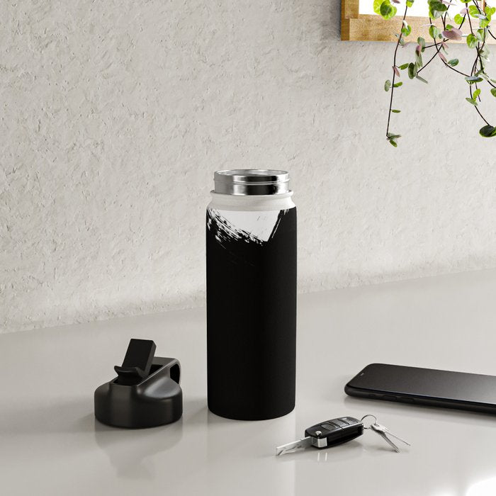 Monochrome Ink 03 Water Bottle Gallery Image 5
