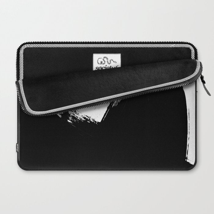 Monochrome Ink 03 Laptop Sleeve Gallery Image 2