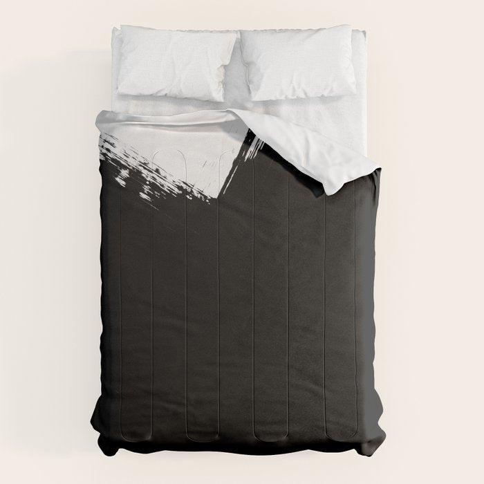 Monochrome Ink 03 Comforter Gallery Image 1