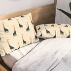 Galaxy Giraffe Pillow Sham Gallery Image 2