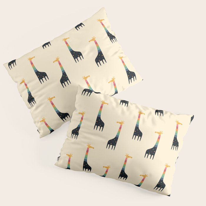 Galaxy Giraffe Pillow Sham Gallery Image 3