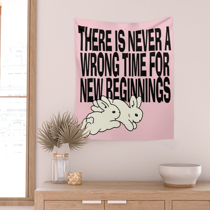 New Beginnings Wall Tapestry Gallery Image 2