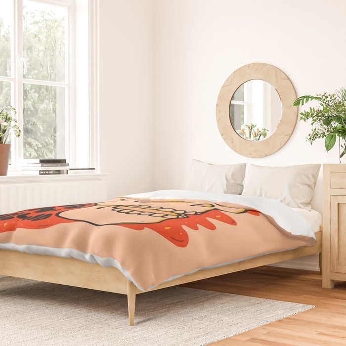 Give 'Em Hell Duvet Cover Gallery Image 2