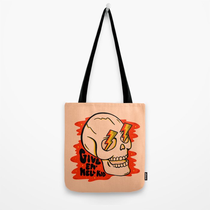 Give 'Em Hell Tote Bag Gallery Image 2