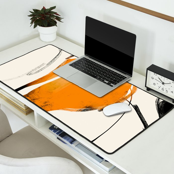 Abstract Minimal Horse 2 Desk Mat Gallery Image 2