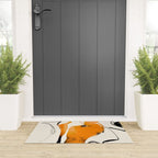 Abstract Minimal Horse 2 Welcome Mat Gallery Image 3