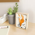 Abstract Minimal Horse 2 Mini Art Print Gallery Image 2