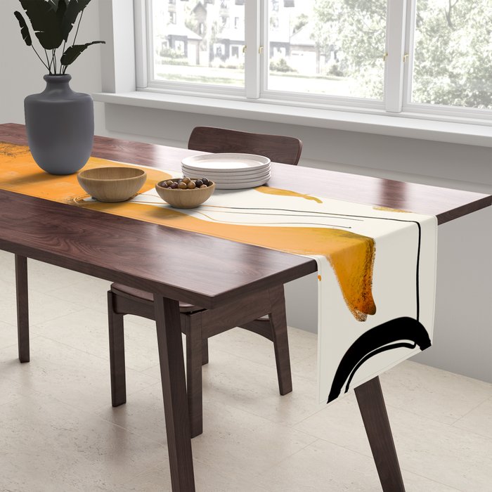 Abstract Minimal Horse 2 Table Runner Gallery Image 2