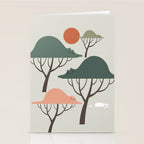 Cat Landscape 128 Stationery Card Gallery Image 2