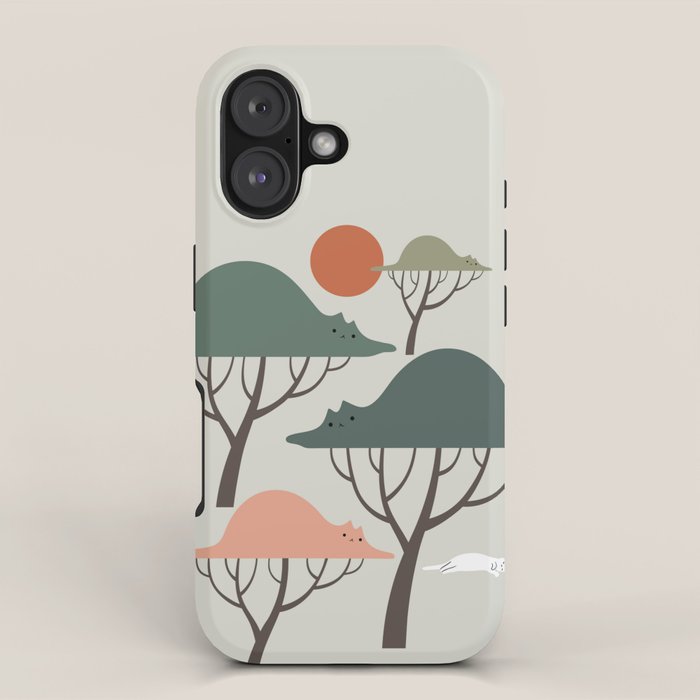Cat Landscape 128 iPhone Case Gallery Image 1