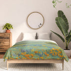 Granville Redmond California poppy field Comforter Gallery Image 3