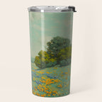 Granville Redmond California poppy field Travel Mug Gallery Image 2