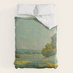 Granville Redmond California poppy field Comforter Gallery Image 6